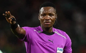 Ghanaian referee Daniel Nii Ayi Laryea UNDER HEAVY CRITICISM