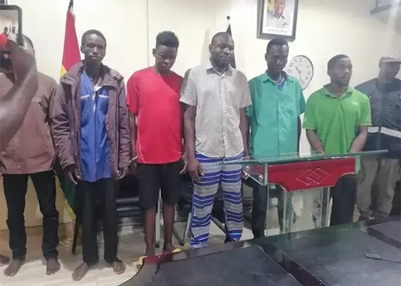 CID Arrests Seven Suspects in Highway Robbery