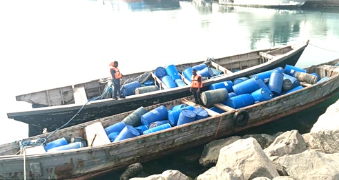 Illegal Fuel Bunkering Syndicate Busted in Aflao