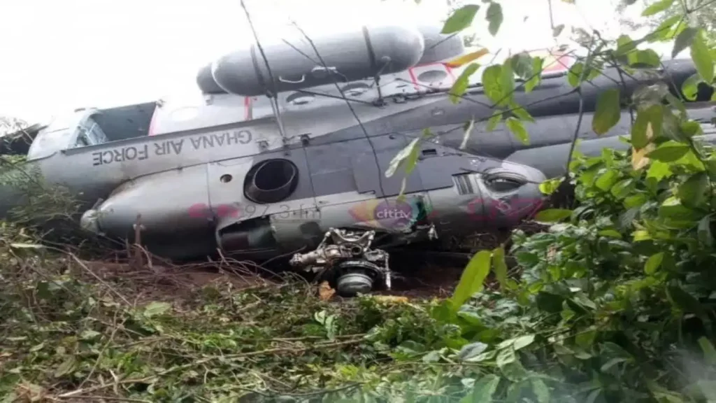 Helicopter Crash in Tema Claims Three Lives